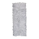 Wool gray turkish runner rug 262x96cm