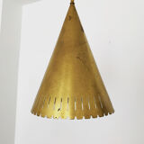 Swedish Mid-Century Modern brass pendant lamp