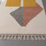 Berber carpet in pure wool 2.5 x 1.5 m