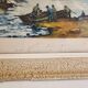 Lithograph Table - Marine Sailing Boats Brittany - Alphonse Lafitte (1872 -