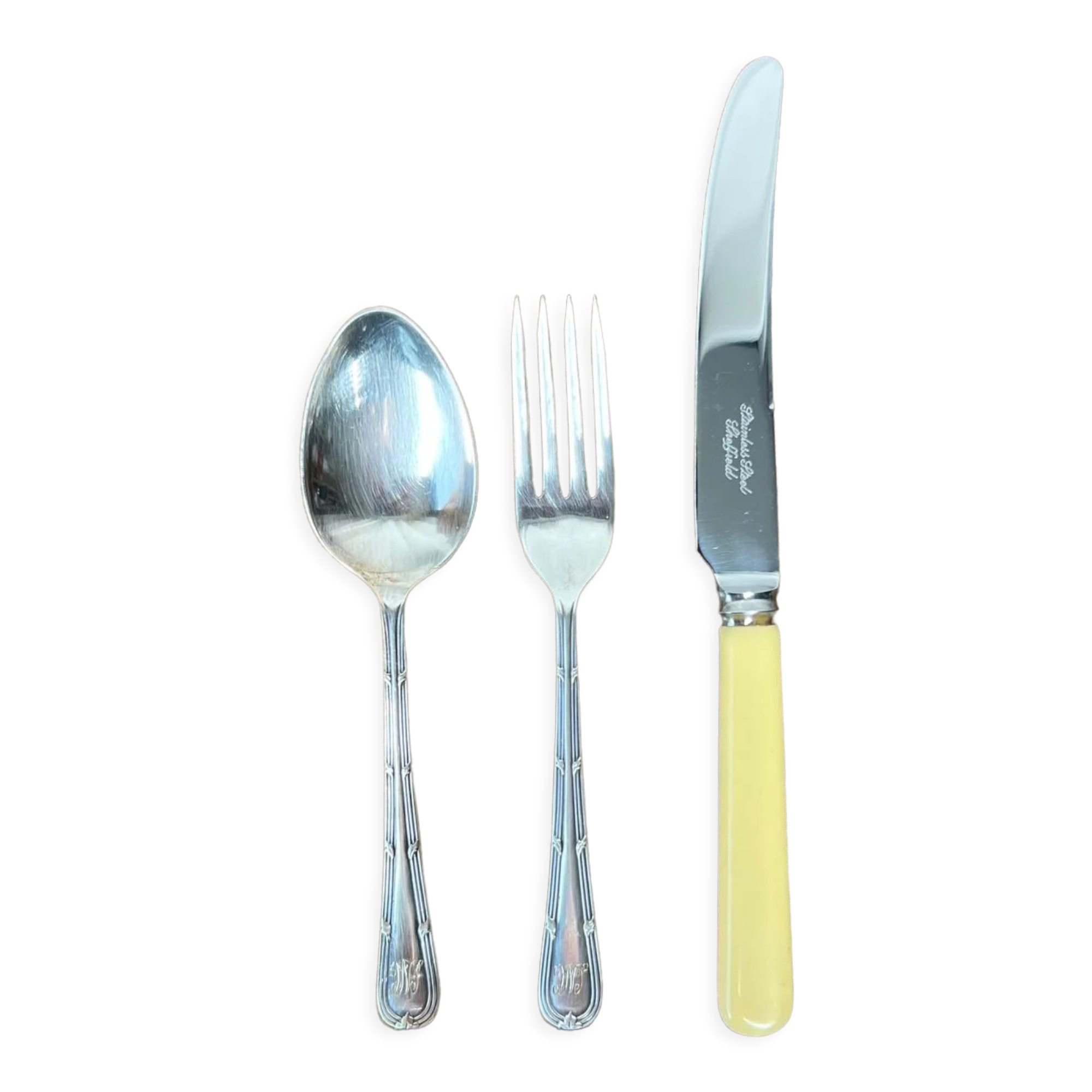 Old English cutlery for children