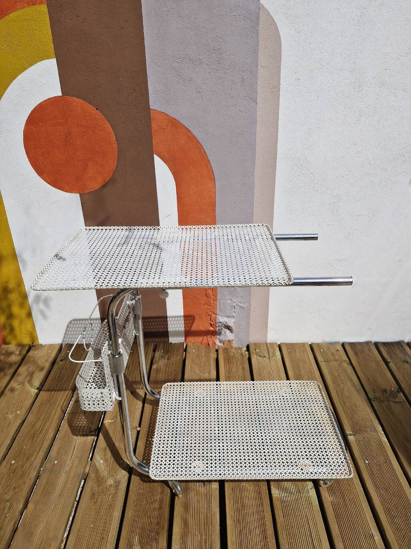 Dessert "The Adapt Bar" by Mathieu Matégot from the 50s, 60s.