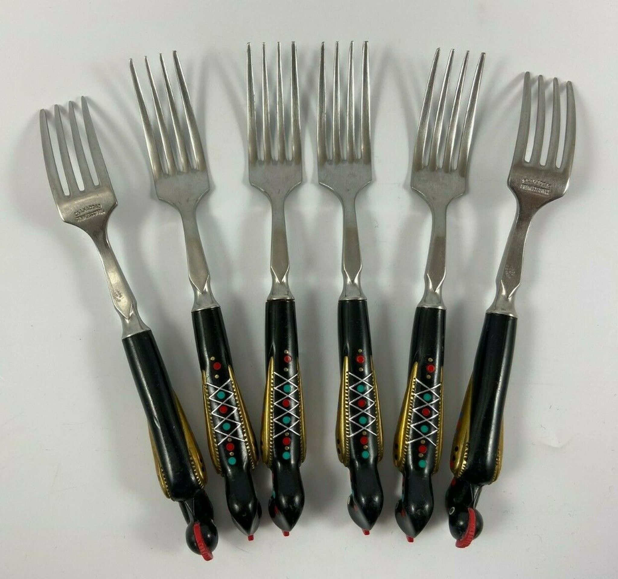 Menagere s&a haddad jezzine stainless steel40 pieces original box set 1960