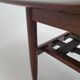 Table à café topform en bois de rose du milieu du siècle, années 1960