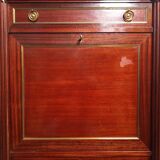 Maurice HIRSH for Maison Jansen Louis XVI style mahogany secretary
