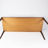 Table basse en bois de rose de design danois des années 1960.