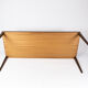 Table basse en bois de rose de design danois des années 1960.