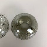 Vintage 1960s Set of 2 Turmalin Vases by Wilhelm Wagenfeld for WMF attrib., Germany BAUHAUS