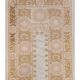 Hand knotted rug, vintage turkish rug 103x132 cm