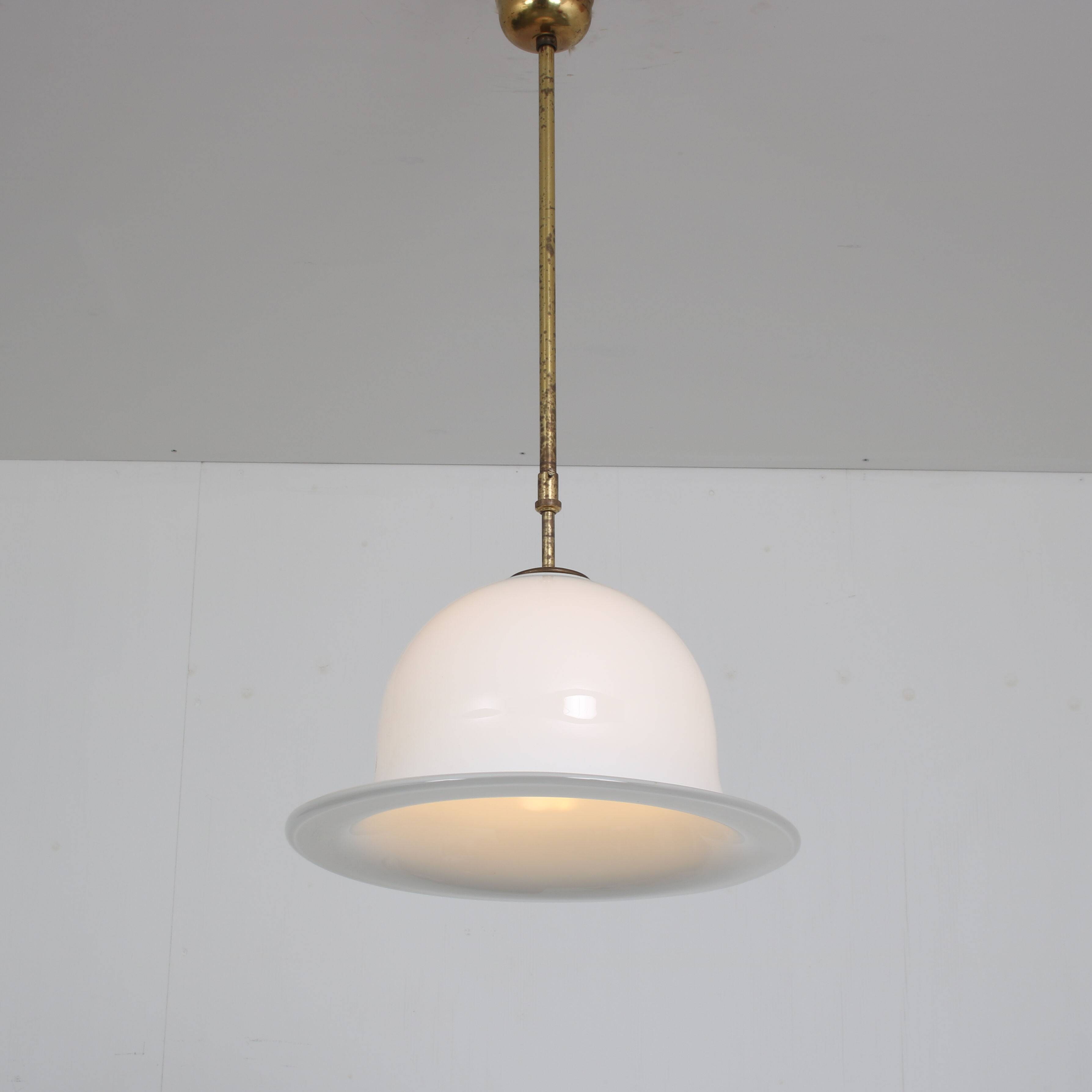 1970s Murano glass hanging lamp, Italy