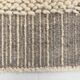 Tapis Kilim contemporain gris beige 4x7, 130x212 cm