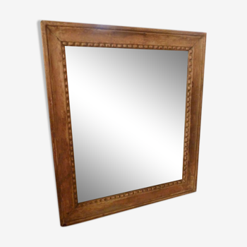 Miroir époque Louis XVI 35,5x41cm
