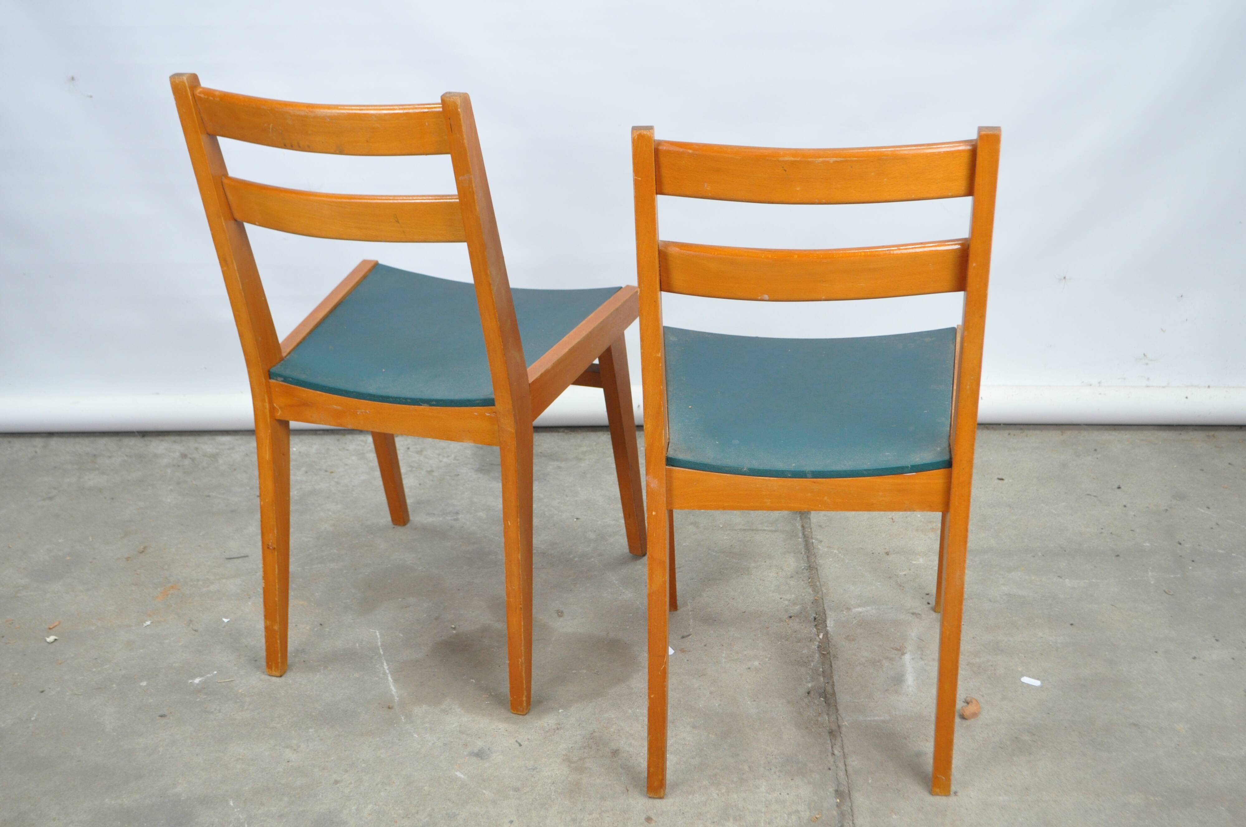 Beech chairs 1950