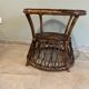 Rattan round table