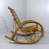 Rattan rocking chair 1960’s