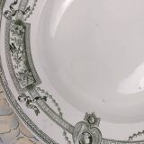 6 Saint Amand "Medallion" deep plates