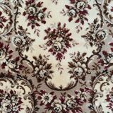 Aubusson-style mechanical carpet in 67x135 cm wool