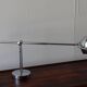 Solere Paris desk lamp with chrome metal pendulum, 1980s