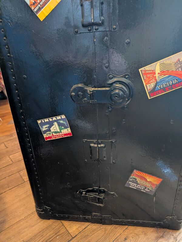 Malle Cabine Ancienne/ Malle de Voyage Vestiaire