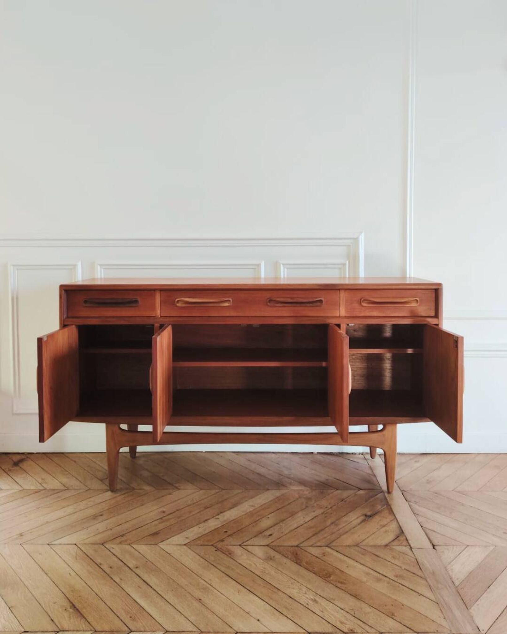 Renovated G Plan Fresco enfilade, Scandinavian style, 1960s vintage.