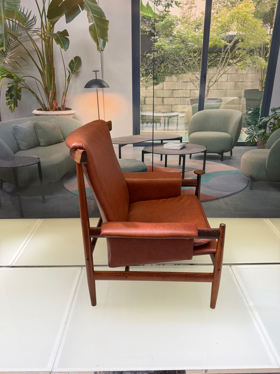 Armchair model Bwana designed by Finn Juhl.