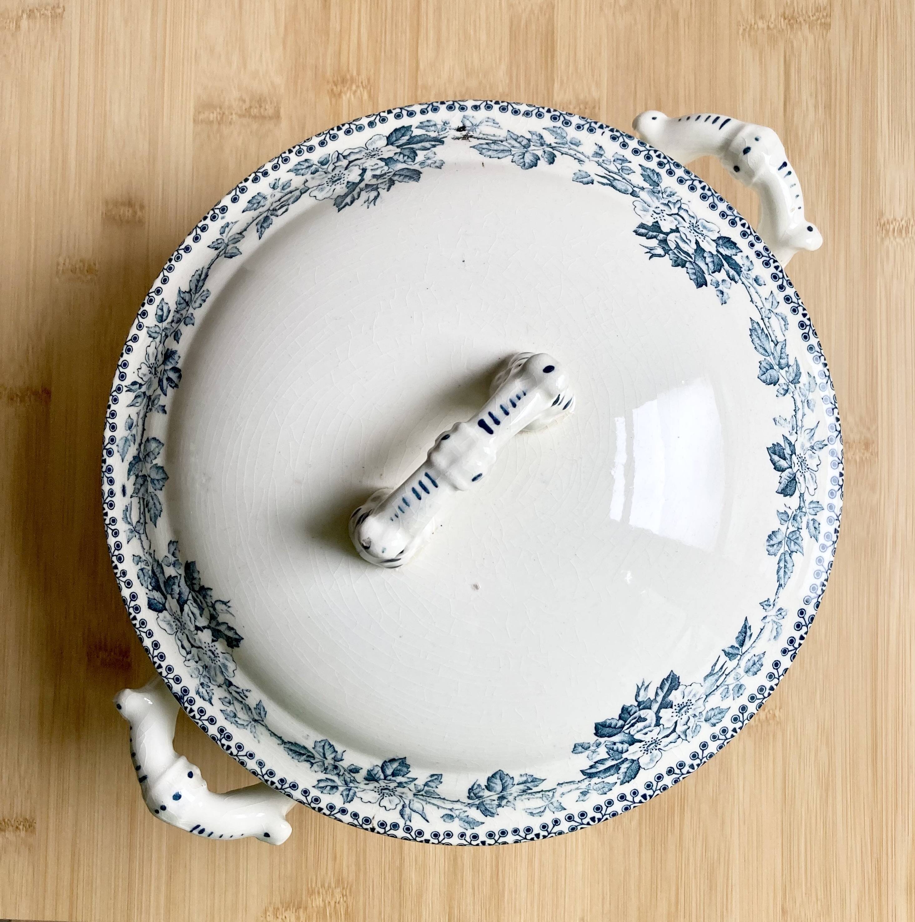 Soupière / légumier Saint-Amand "Guadeloupe"