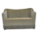 1960s, Danish 2 seater sofa, original condition, green furniture velour.