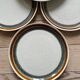Stoneware dinner plates