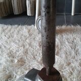 Industrial style wheeled occasional table
