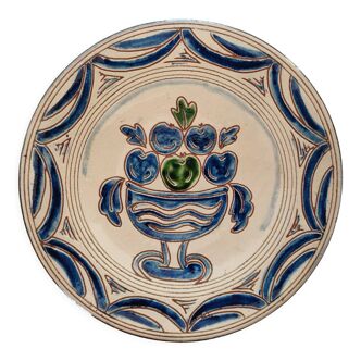 Plate of the Catalan ceramist Thomas BUXO