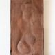 Cubist wall sculpture in glazed terracotta. Germany, 1950s.