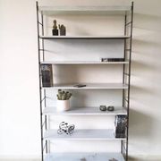 Design style Dutch 1960s metal shelf