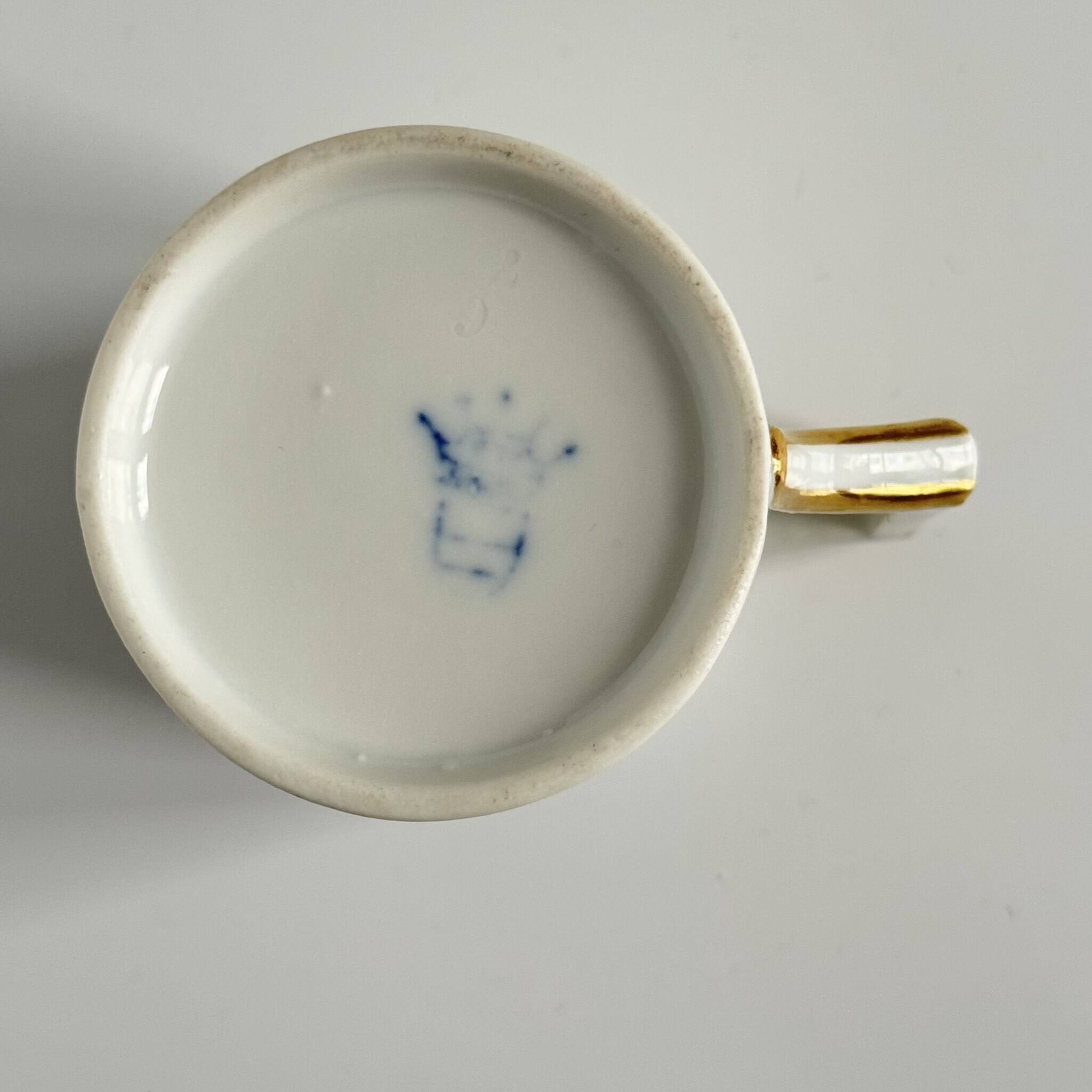 Vienna Porcelain Milk Jug | Hand-Painted Flowers | 19th Century