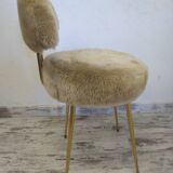 Pelfran vintage moumoute chair