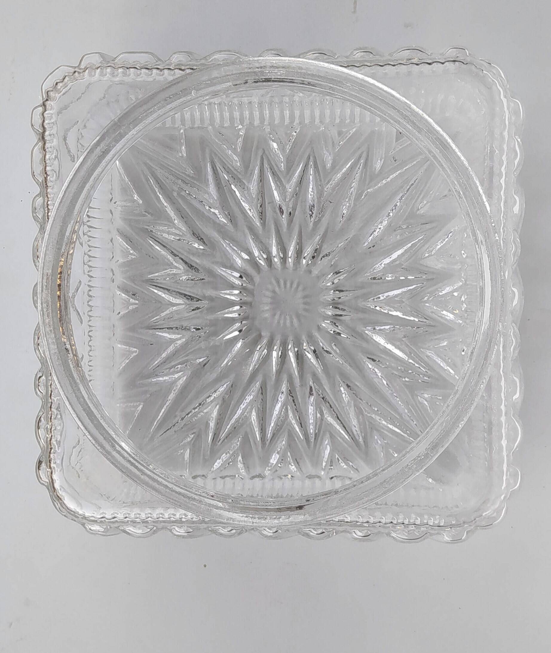 Plafonnier carré ou applique étoile seventies