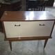 Vintage mid-century bar cabinet from the 1950s–60s.