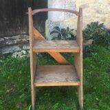 Wooden stepladder