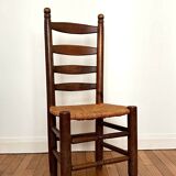 Set of 4 brutalist chairs