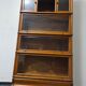 Bibliothèque Barristers en chêne vintage par Heinrich Zeiss Allemagne