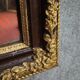 Antique carved and gilded wooden mirror – classic style