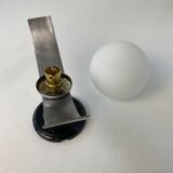 Pair of vintage opaline wall lamps