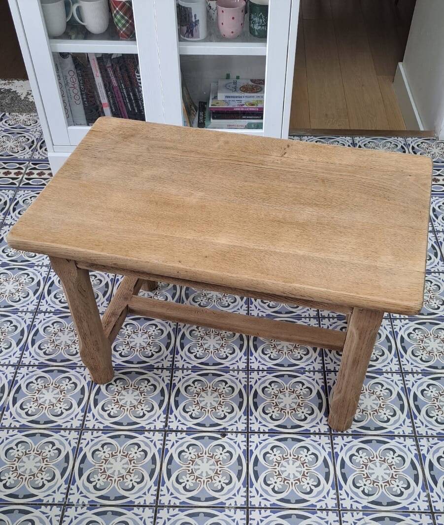 Table basse bois massif de ferme