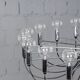 Chandelier in the style of Gino Sarfatti