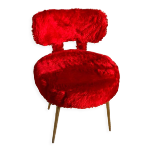 chaise Pelfran fourure