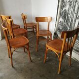 Set de 6 chaises bistrot
