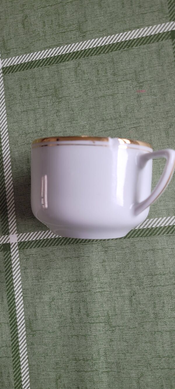 Service à café CB Cie France 6 tasses et 6 soucoupes