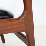 Mid Century Danish Modern teak armchair in the style of Arne Vodder