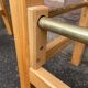 3 scandinavian design bar stools vintage pine
