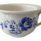 Ancien Pot de Chambre Digoin & Sarreguemines 9334 Floral Bleu