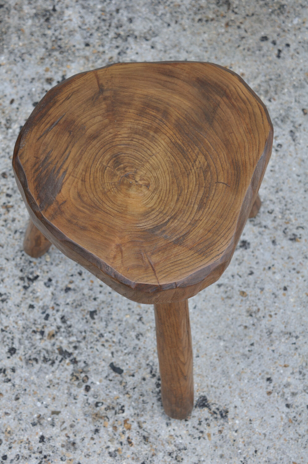 Tabouret tripode forme libre années 50 60